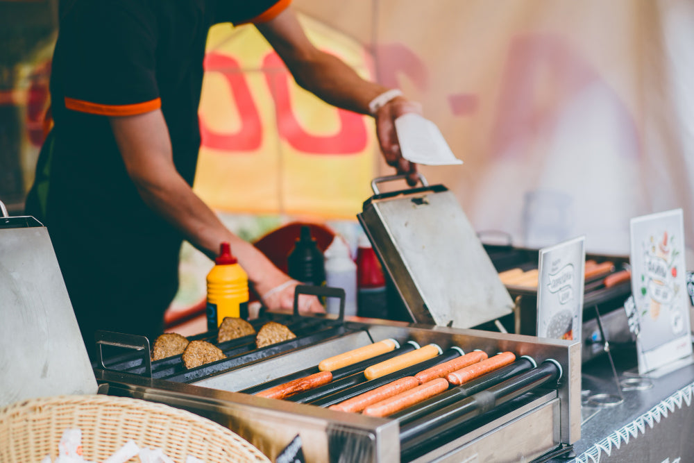 hot dog cooker