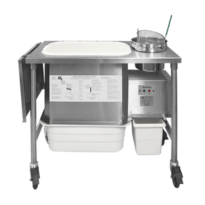 Ayrking Manual Breading Workstation with Shelf - 1512 x 533 x 914mm