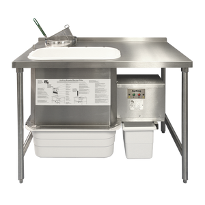 Ayrking Manual Breading Workstation - 1219 x 762 x 1371mm