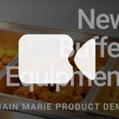 Heated Food Display without Glass Top Hold 4x1/1 GN Pans 1460x790x845mm