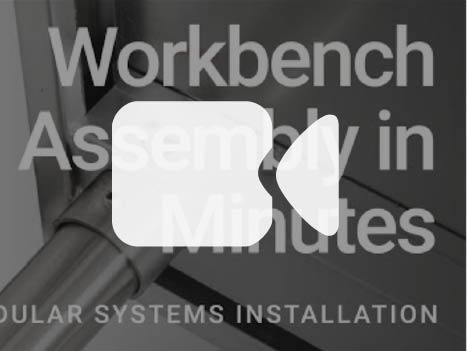 Modular Systems WBB7-1800/A Workbench with Splashback