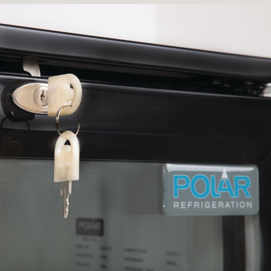 Polar G-Series Under Counter Back Bar Cooler with Hinged Doors 198Ltr GL012-A
