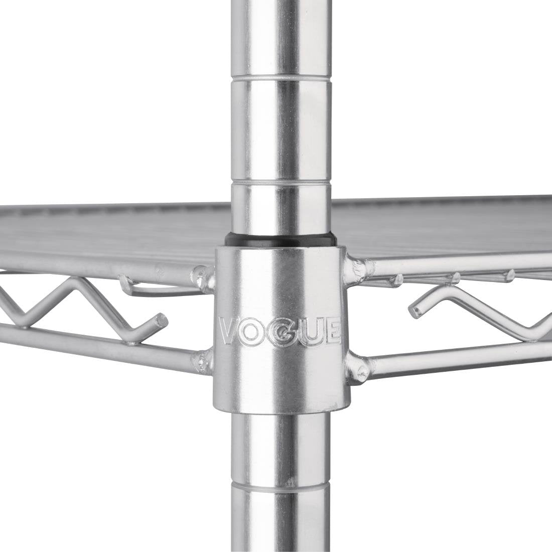 Vogue 4 Tier Wire Tower Unit Shelving Kit 460 or 610mm Depth