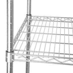 Vogue 4 Tier Wire Tower Unit Shelving Kit 460 or 610mm Depth