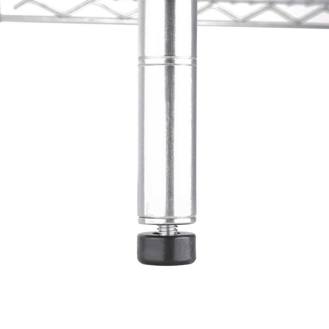 Vogue 4 Tier Wire Tower Unit Shelving Kit 460 or 610mm Depth
