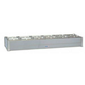 Roband Hot Bain Marie 8 x 1/2 size pans, double row