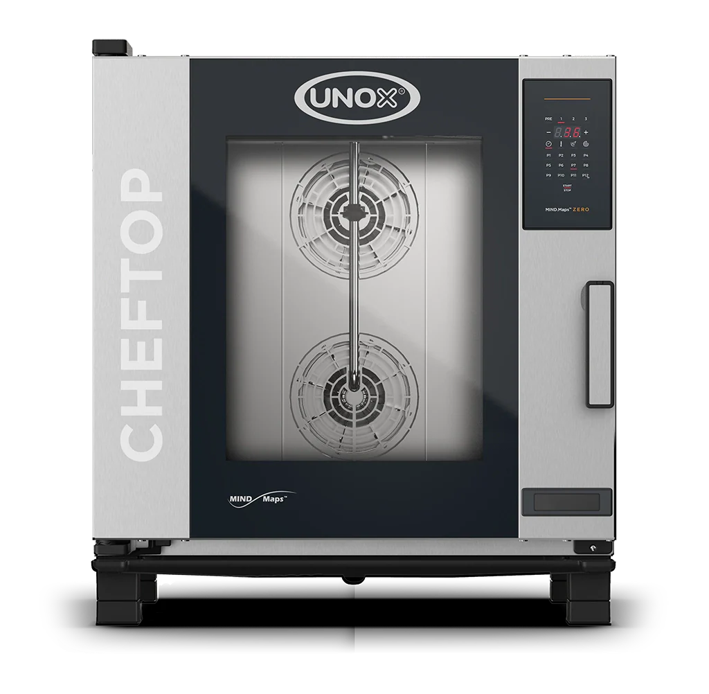 UNOX CHEFTOP MIND.Maps ZERO Electric  Combi Oven 7 Tray GN 1/1 XEVC-0711