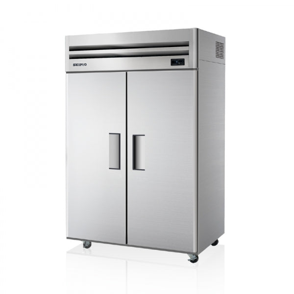 Skipio SRT45-2 Two Solid Door Upright Fridge 1215L