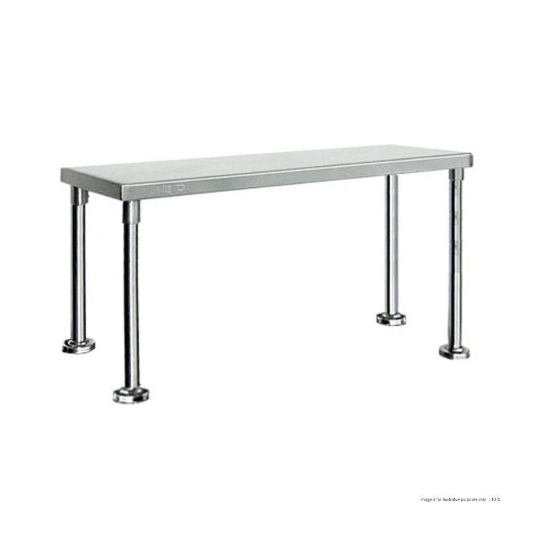 Modular Systems WBO1-1800-400 Single Tier 400mm Deep Workbench Overshelf 450mm High