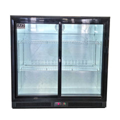 AG Twin Sliding Door Bar Fridge BEER2-SD