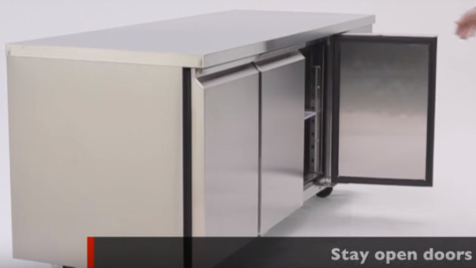 Atosa Three Door Freezer Table EPF3472