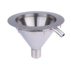 3Monkeez Conical Flushing Rim Sink - 350 - 316-Grade Stainless Steel - FRSC-DI350-316