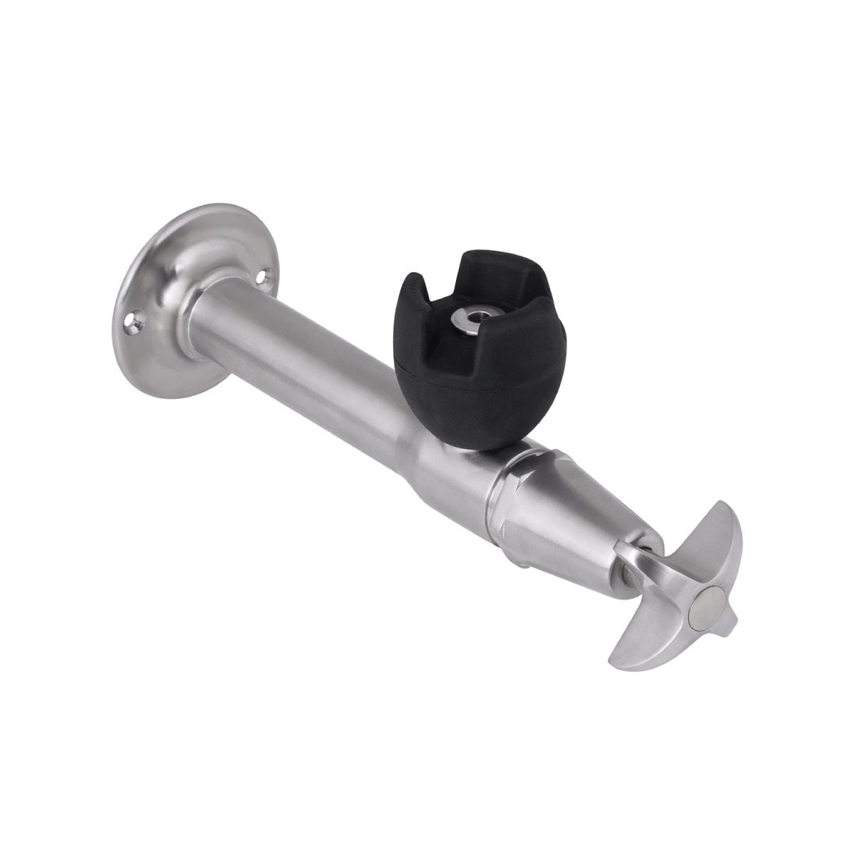 3Monkeez Horizontal Cam Action Wall Mount Bubbler with Silicone Mouthguard - T-3MSS-BUB90C