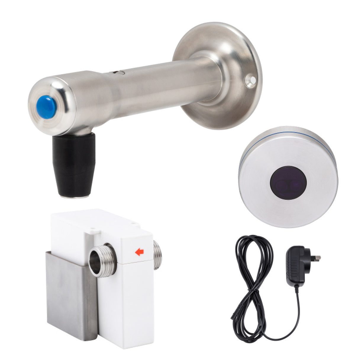 3Monkeez Wall-Mount Bottle Filler with Hob-Mount Sensor - Main Powered - T-3MSS-BFSM
