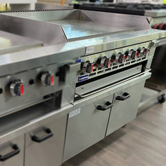 GasMax Gas Griddle And Gas Toaster With Cabinet GGS-36