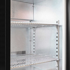 AG Three 3 Sliding Door Bar Fridge Black BEER3-SD
