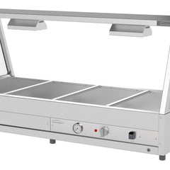 Woodson 4 Module Self Serve Hot Food Display W.HFSS24