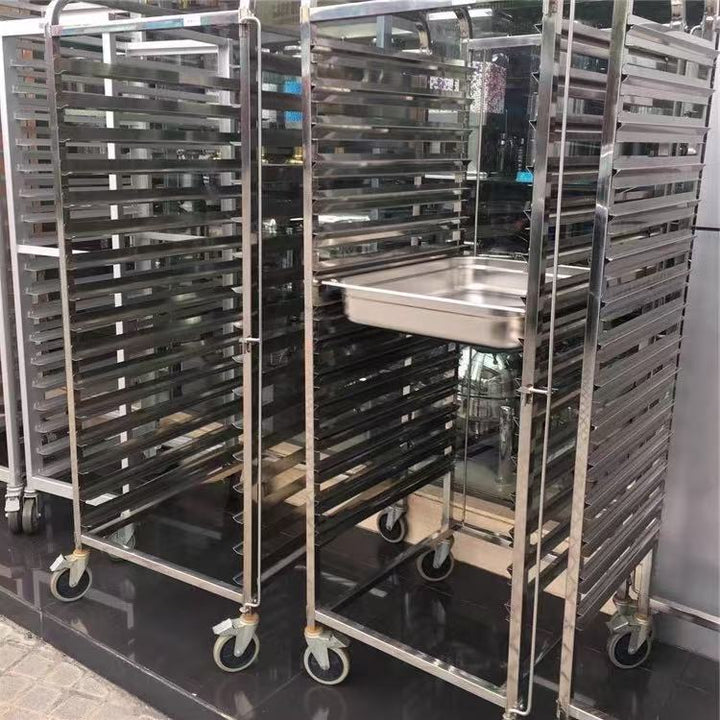 Kitchen Knock Gastronorm Pan Trolleys GN Pan Racks