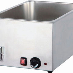 CookRite Bentchtop 1/1 GN Bain Marie with Mechanical Controller and Drain