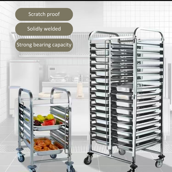 Kitchen Knock Gastronorm Pan Trolleys GN Pan Racks
