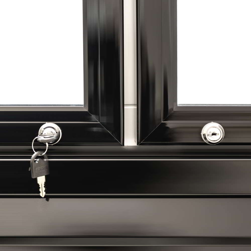 AG 1000L Double Door Upright Display Fridge - Glass Door