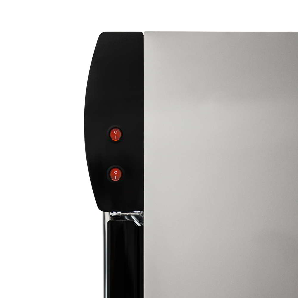 AG 1000L Double Door Upright Display Fridge - Glass Door