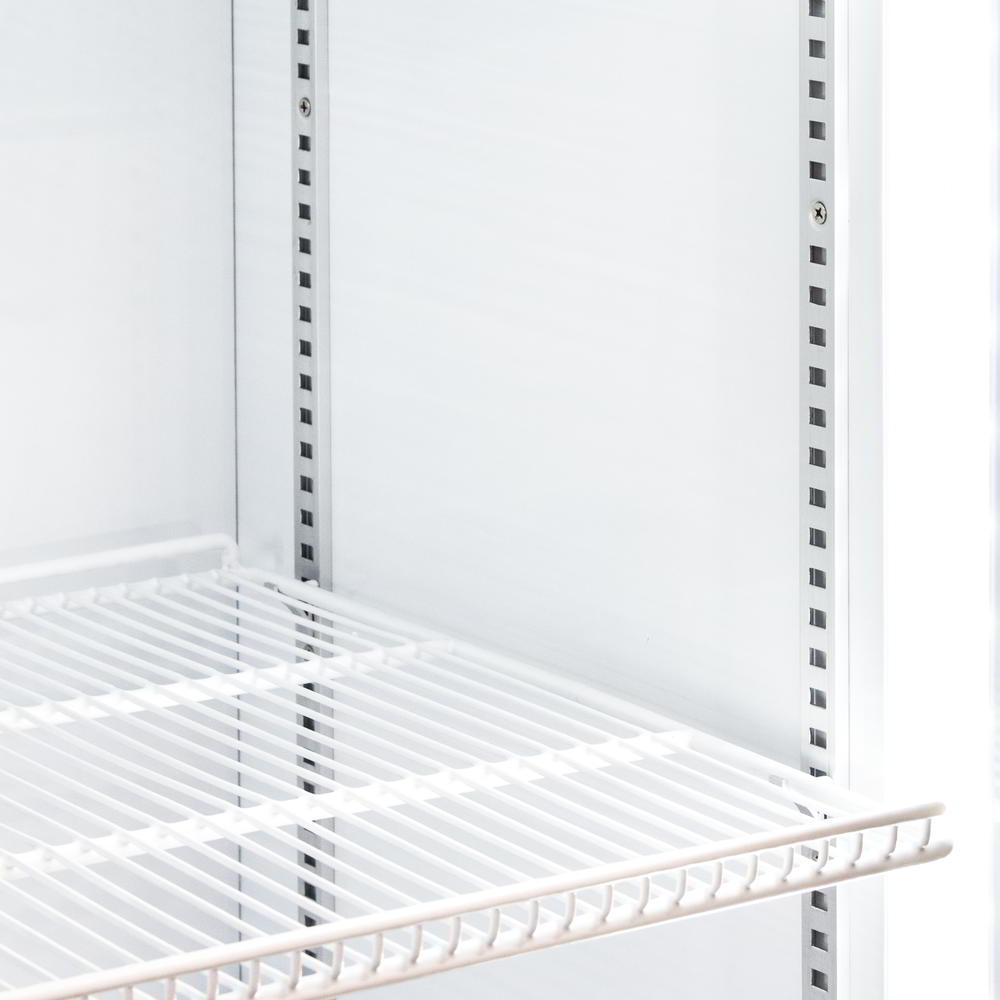 AG 1000L Double Sliding Door Upright Display Fridge - Glass Door