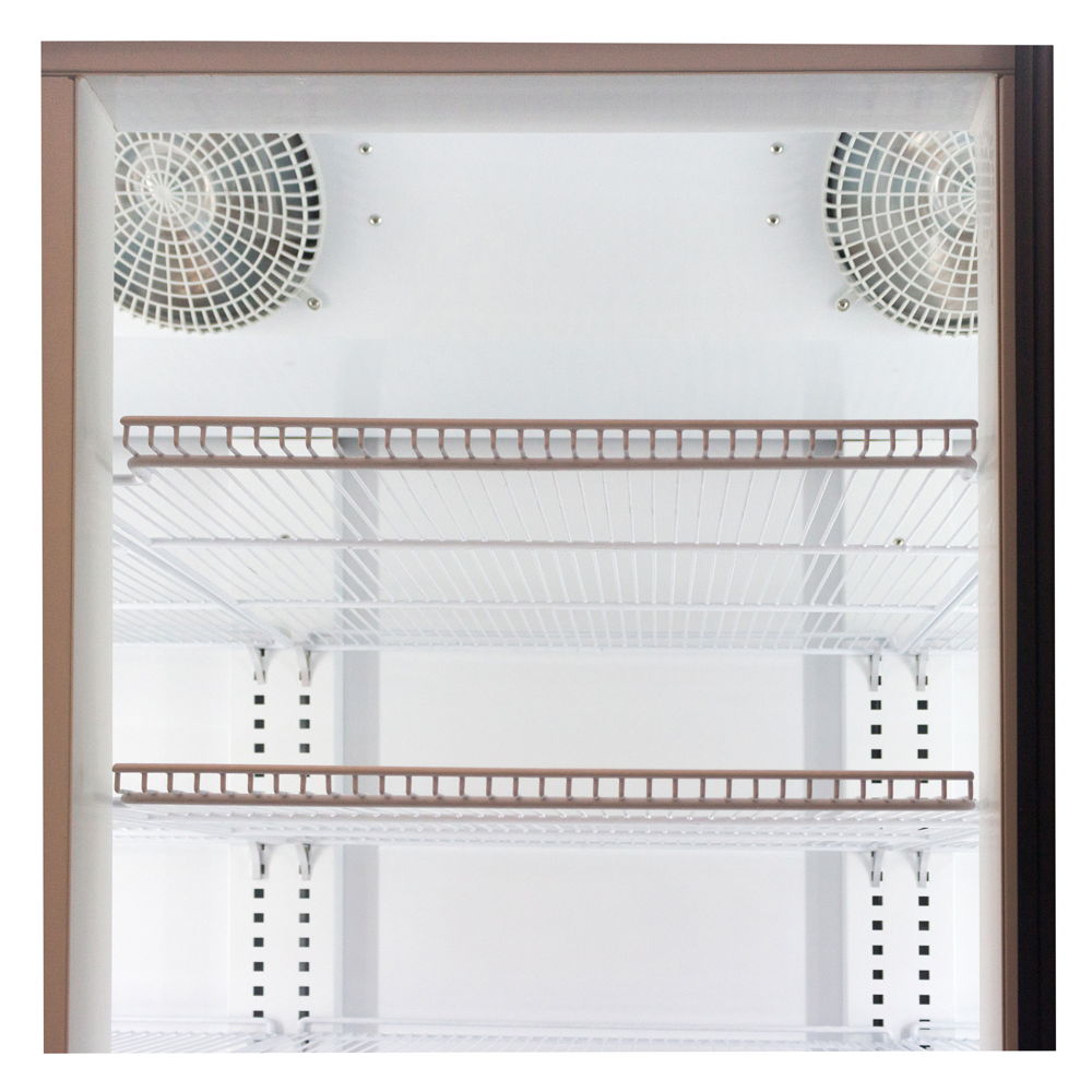AG 1500L Triple Door Upright Display Fridge - Glass Door