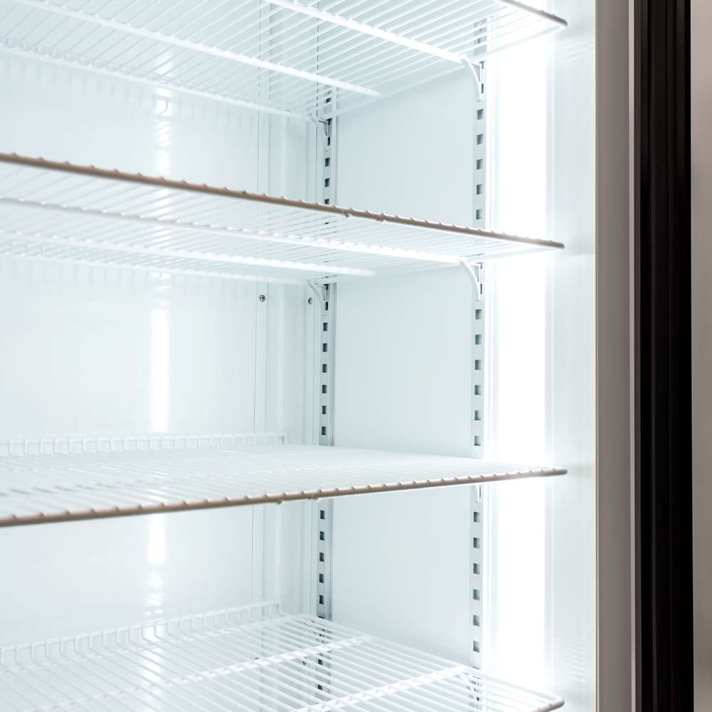 AG 420 Litre Single Door Upright Display Fridge - Glass Door