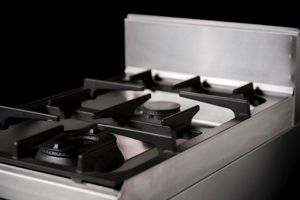 CookRite Countertop 2 Burner Gas Cooktop 650mm NG AT65G2B-C-NG