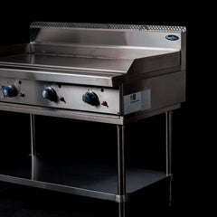 CookRite Freestanding Gas Griddle 1200mm Hotplate with Stand NG AT80G12G-F-NG