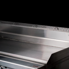 CookRite Freestanding Gas Griddle 1200mm Hotplate with Stand NG AT80G12G-F-NG