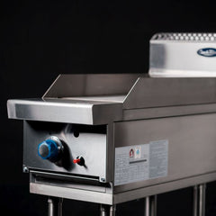 CookRite Freestanding Gas Griddle 300mm Hotplate with Stand LPG AT80G3G-F-LPG
