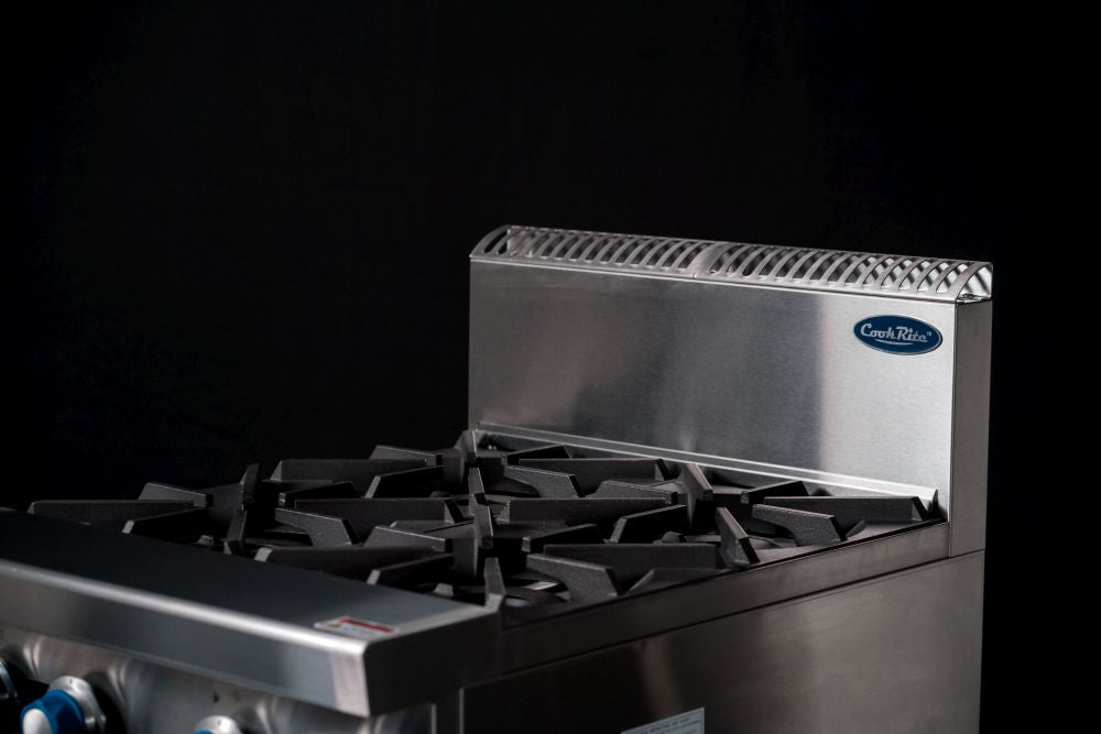 CookRite Freestanding Gas Cooktop 4 Burners Stove with Stand NG AT80G4B-F-NG