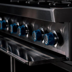 CookRite Freestanding Gas Cooktop 6 Burners Stove with Stand LPG AT80G6B-F-LPG