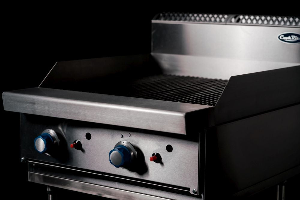 CookRite Freestanding 600 mm Radiant Char Grills with Stand LPG AT80G6C-F-LPG