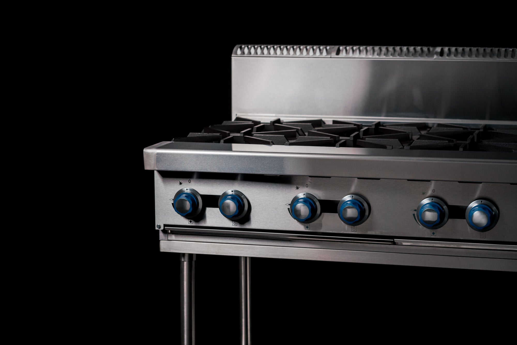 CookRite Freestanding Gas Cooktop 8 Burners Stove with Stand LPG AT80G8B-F-LPG