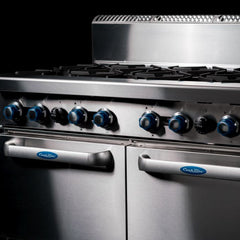 CookRite Freestanding Gas Stove 8 Burners Cooktop With Oven LPG AT80G8B-O-LPG