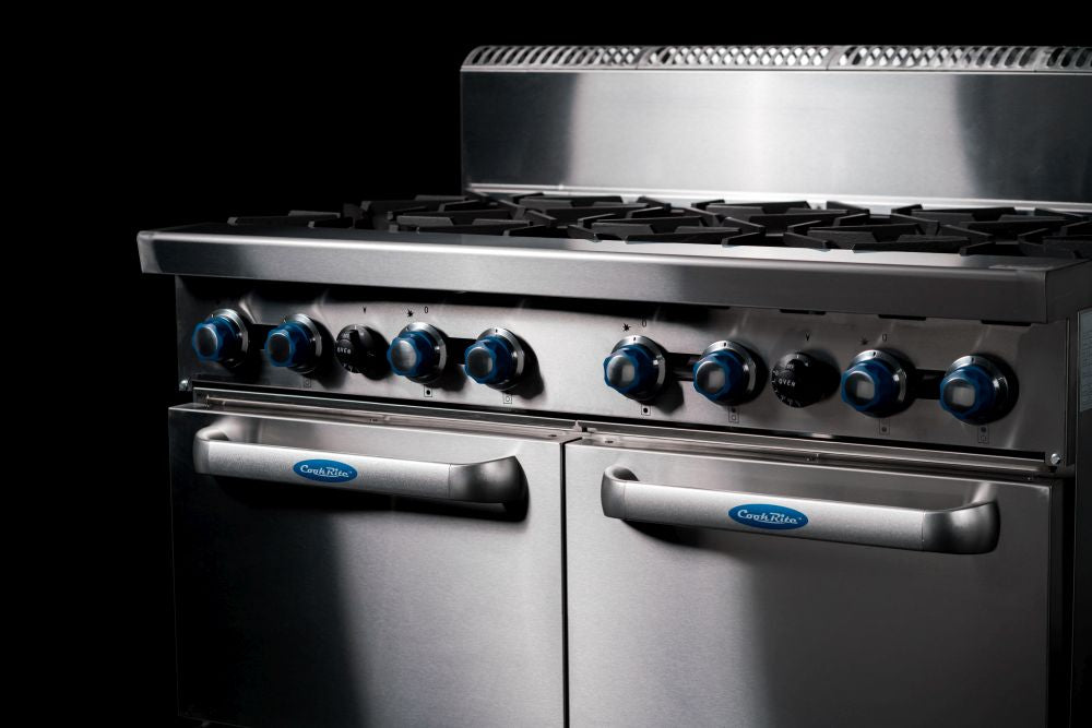 CookRite Freestanding Gas Stove 8 Burners Cooktop With Oven LPG AT80G8B-O-LPG