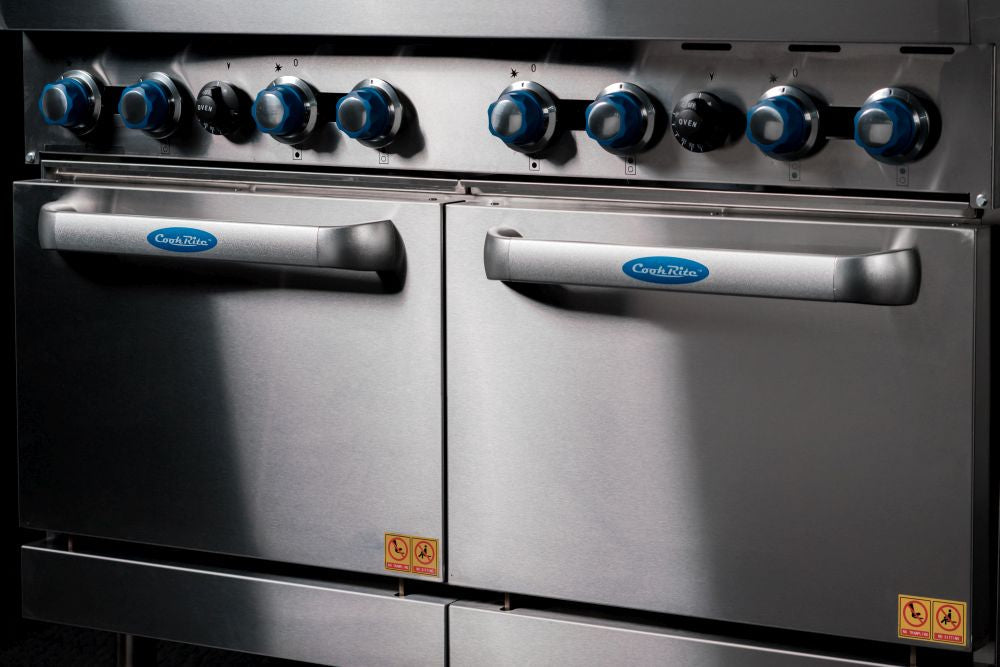 CookRite Freestanding Gas Stove 8 Burners Cooktop With Oven LPG AT80G8B-O-LPG