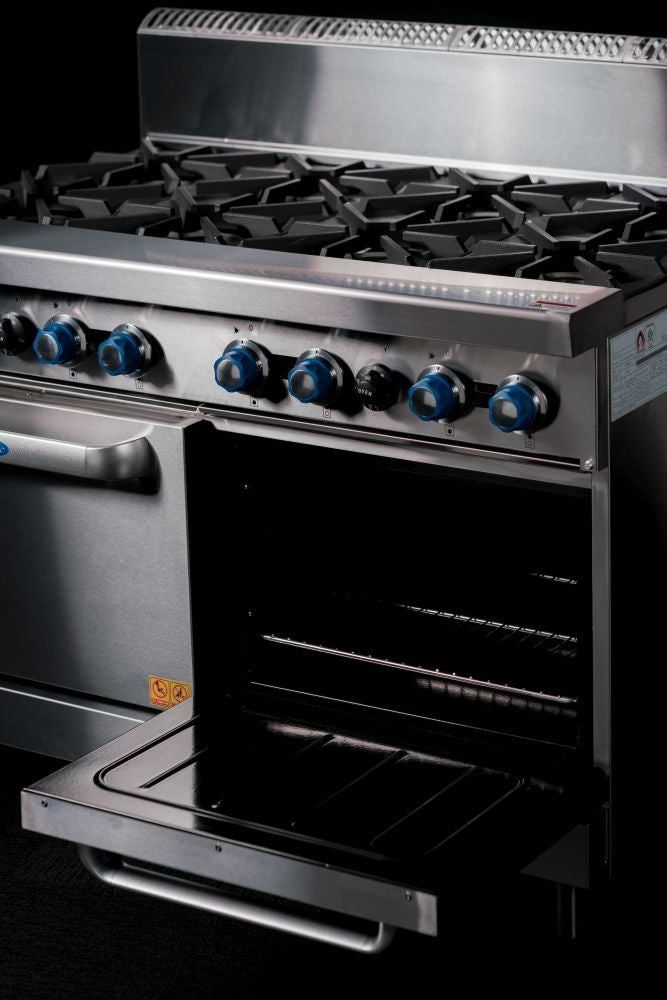 CookRite Freestanding Gas Stove 8 Burners Cooktop With Oven LPG AT80G8B-O-LPG