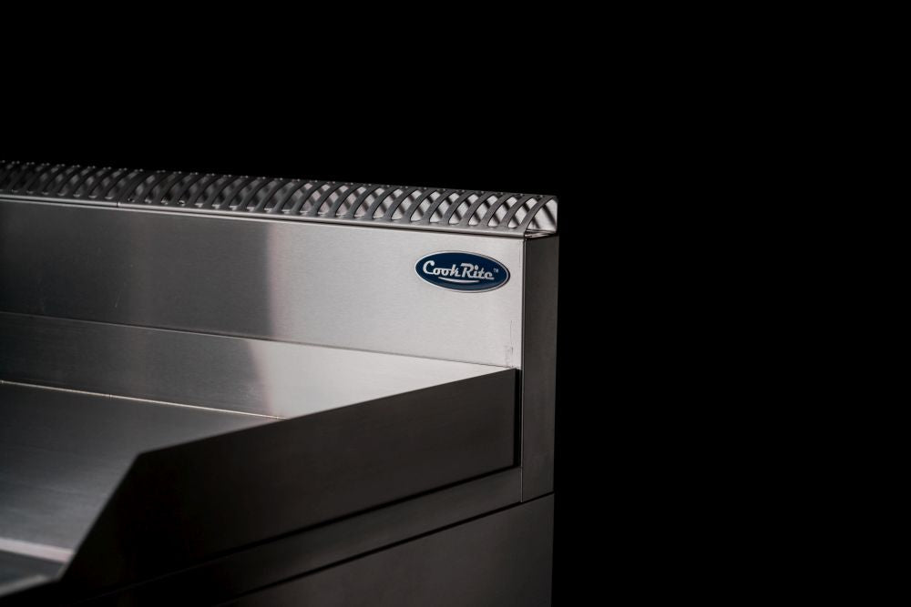 CookRite Freestanding 900mm Gas Griddle Hotplate with Stand LPG AT80G9G-F-LPG