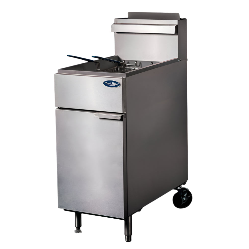 CookRite Freestanding 4 Tubes Gas Deep Fryer LPG ATFS-50-LPG