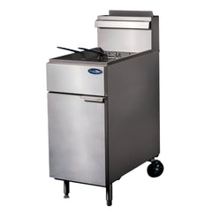 CookRite Freestanding 4 Tubes Gas Deep Fryer LPG ATFS-50-LPG