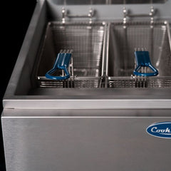 CookRite Freestanding 3 Tubes Gas Deep Fryer NG ATFS-40-NG