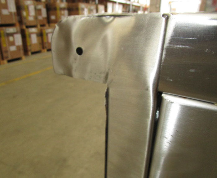Waldorf Bold 550MM BENCH TOP LOW BACK VERSION - CABINET BASE WITH FIXED FRONT... AUBTLB8550-CD - Warehouse Clearance