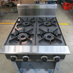 Cobra C6D - 600mm Four Burner Gas Cooktop AUC6DF-L - Warehouse Clearance