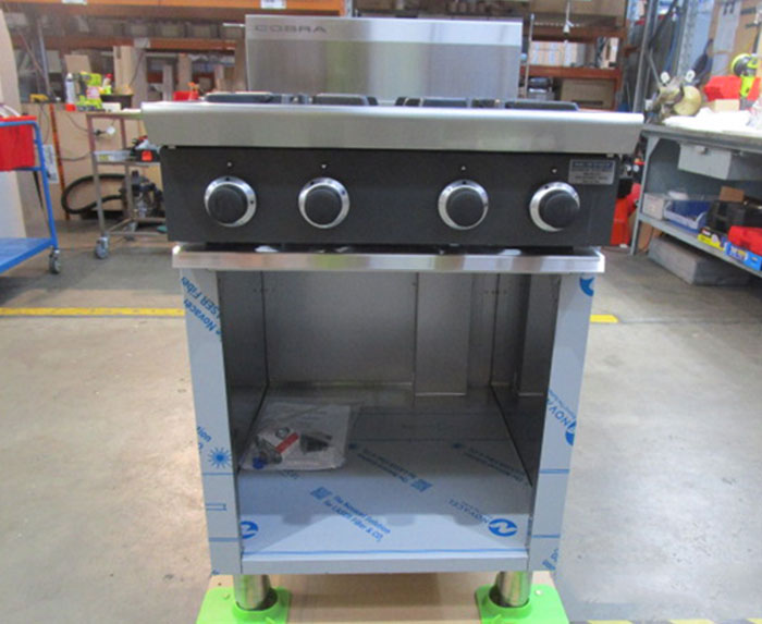 Cobra C6D - 600mm Four Burner Gas Cooktop AUC6DF-L - Warehouse Clearance