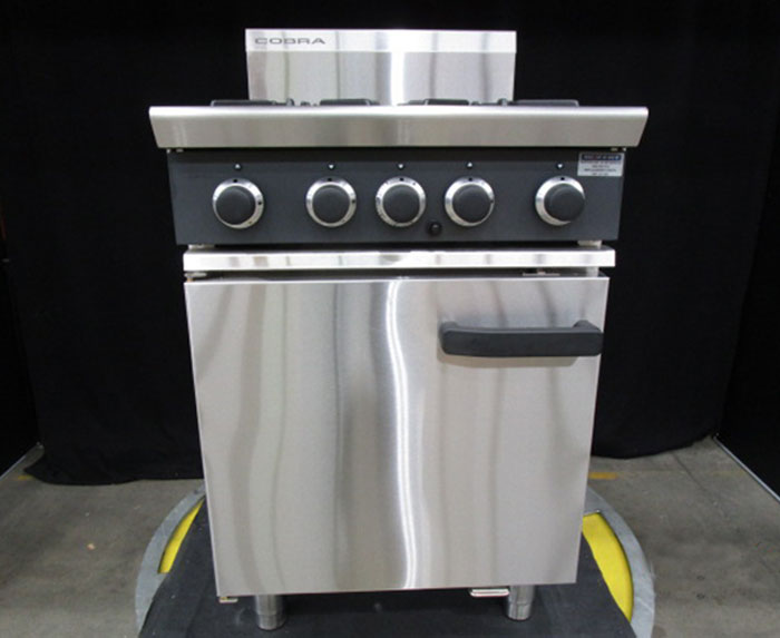 Cobra CR6D 600mm Gas Range Static Oven AUCR6DF-N - Warehouse Clearance