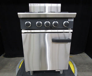 Cobra CR6D 600mm Gas Range Static Oven AUCR6DF-N - Warehouse Clearance